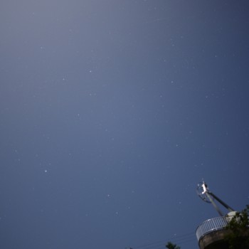ペルセウス座流星群　2014年8月13日1時1分