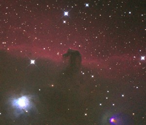 馬頭星雲とIC434散光星雲