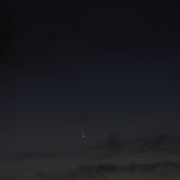 パンスターズ彗星　2013年3月15日18時59分47秒